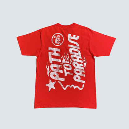 Camiseta Hellstar Jesus Emblem Red