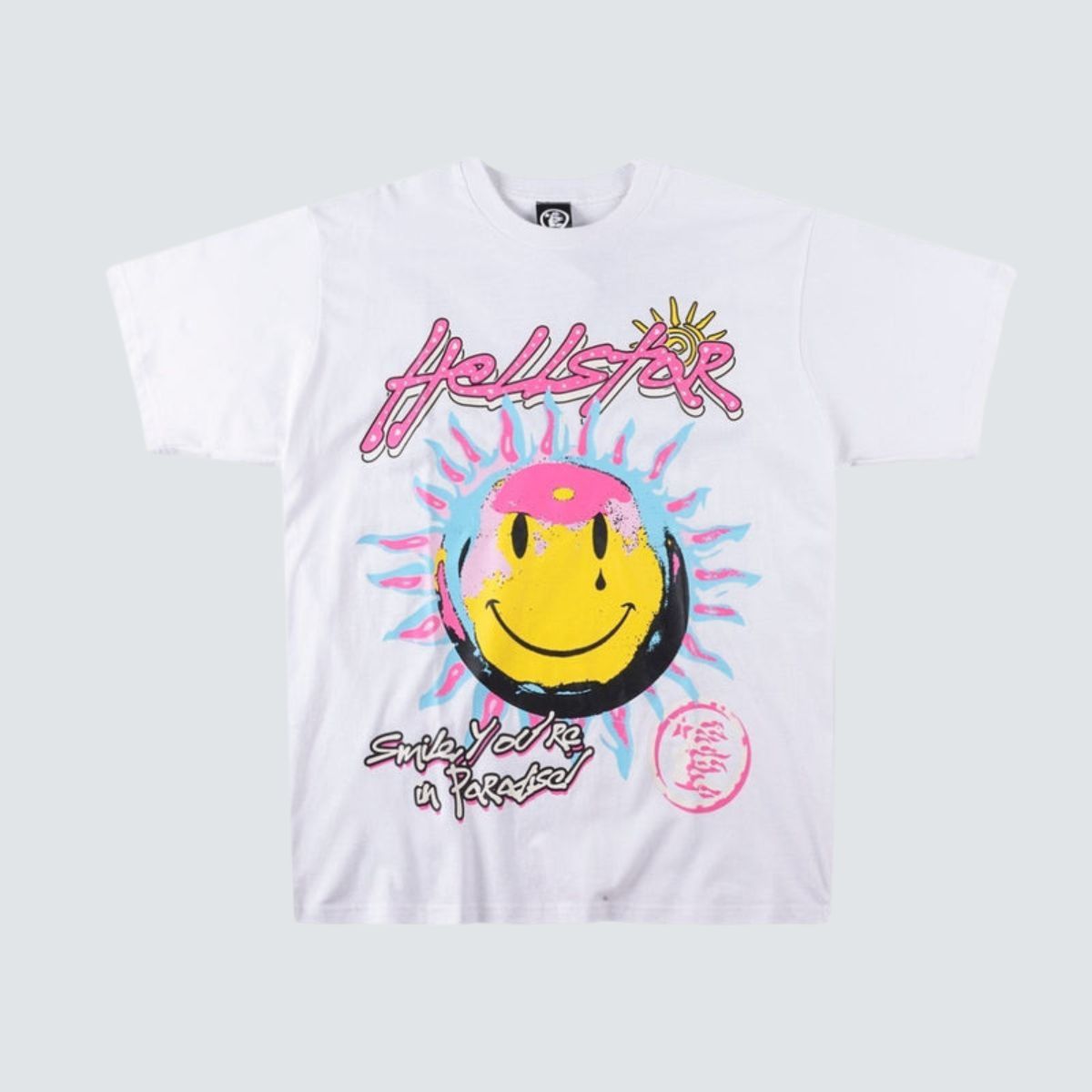 Camiseta Hellstar Smile Your in Paradise