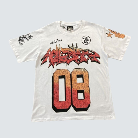 Camiseta Hellstar 08 White