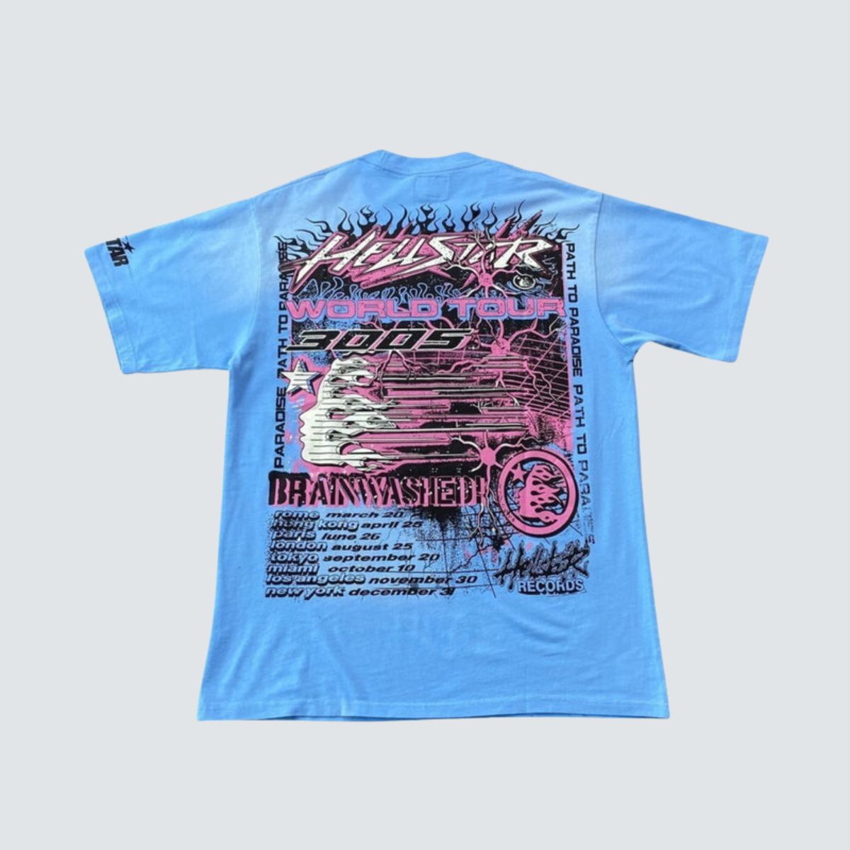 Camiseta Hellstar Eletric Blue