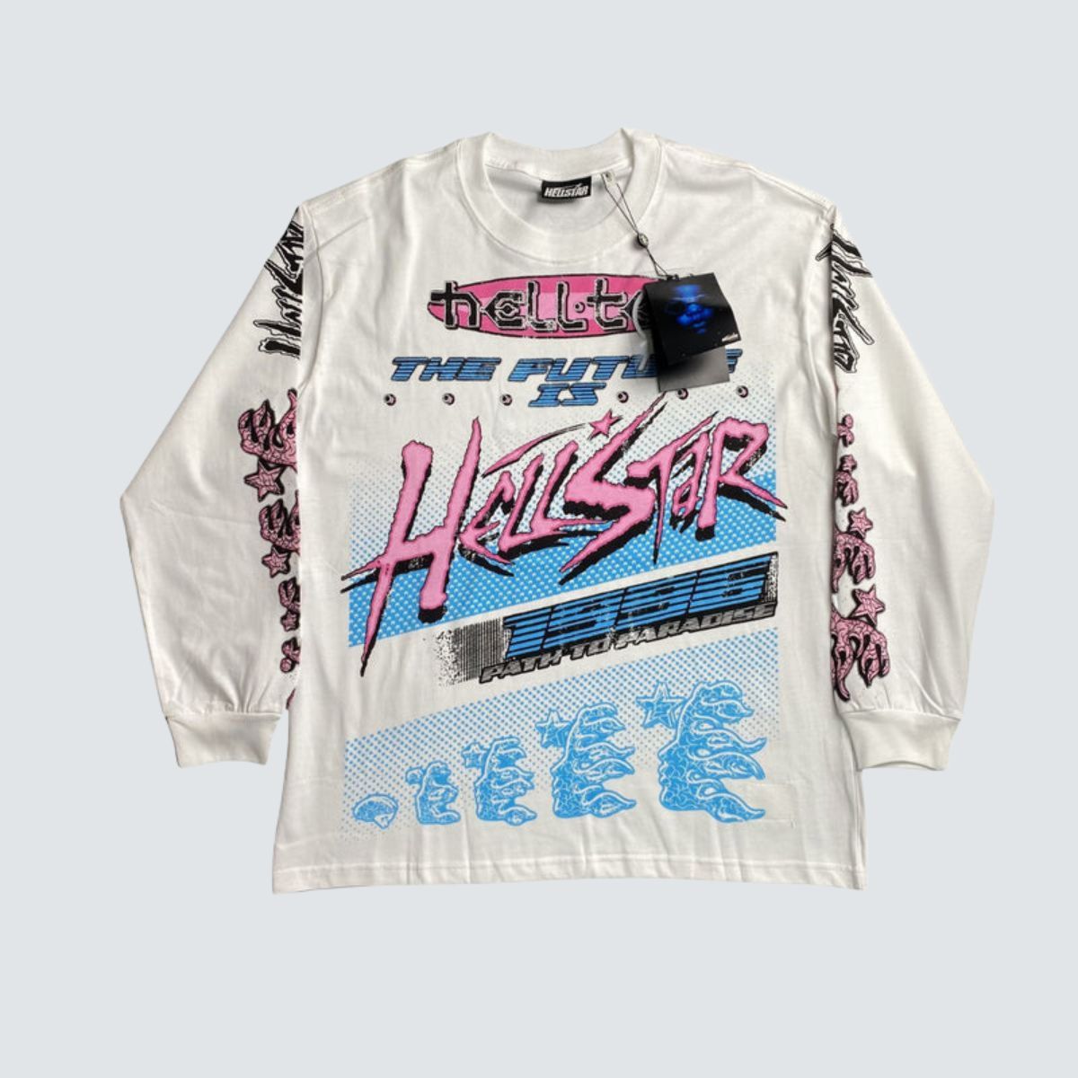 Camiseta Longsleeve Hellstar Brain Racer