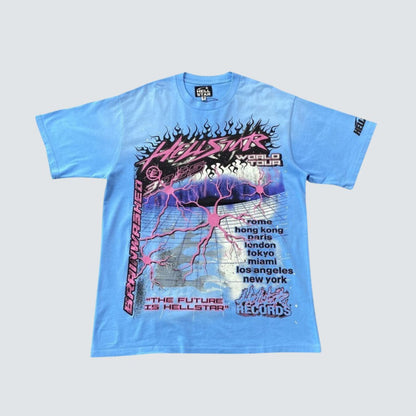 Camiseta Hellstar Eletric Blue