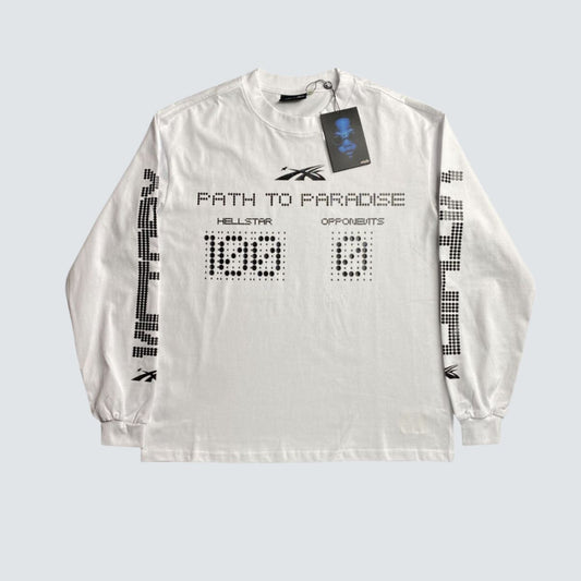 Camiseta Longsleeve Hellstar QR Christ