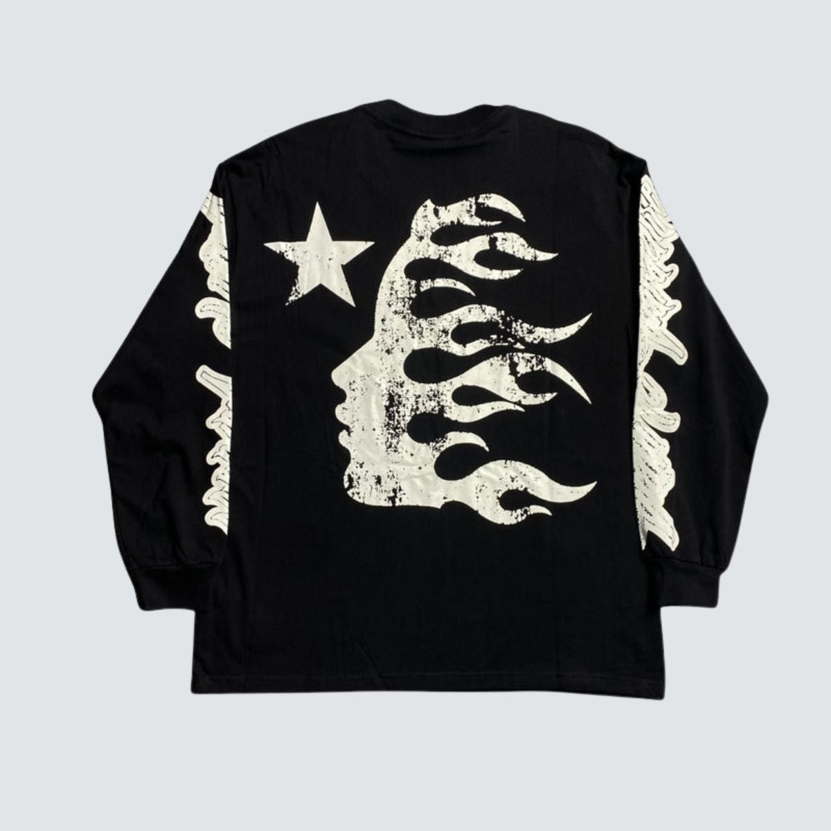 Camiseta Longsleeve Hellstar Victory Within Black