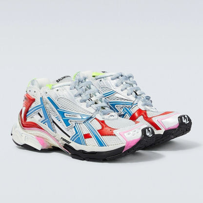 Balenciaga Runner White Red Blue Pink