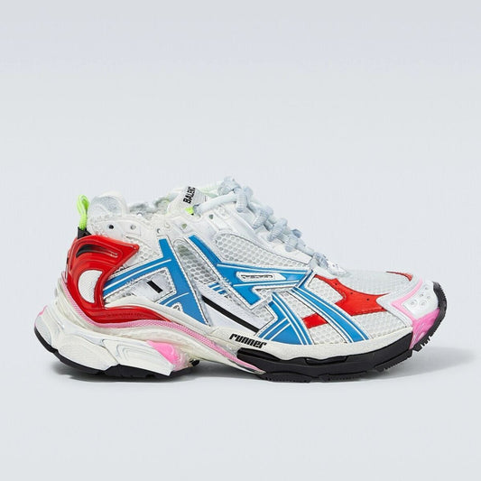 Balenciaga Runner White Red Blue Pink