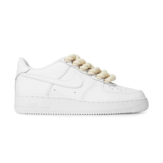 Nike Air Force 1 Low Rope Lace White Cream