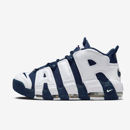 Air More Uptempo Blue And White