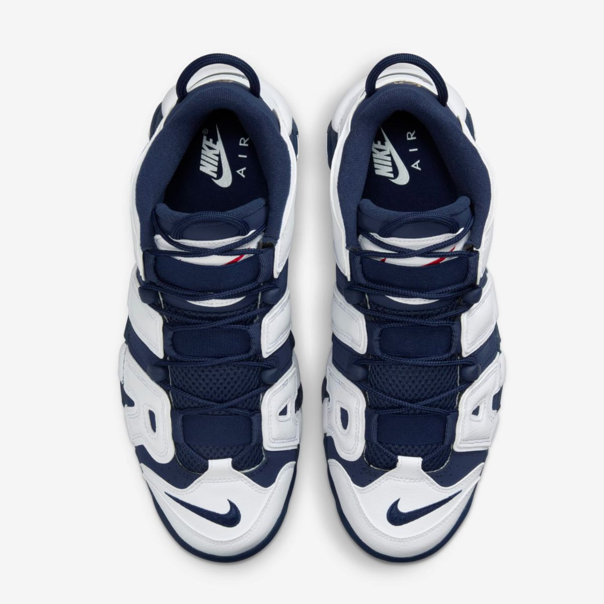 Air More Uptempo Blue And White