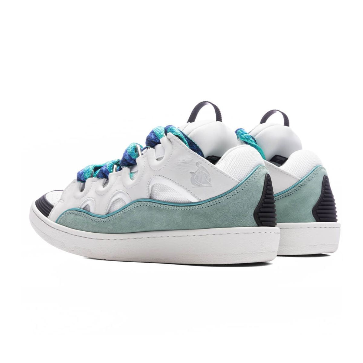 Lanvin Curb White And Green