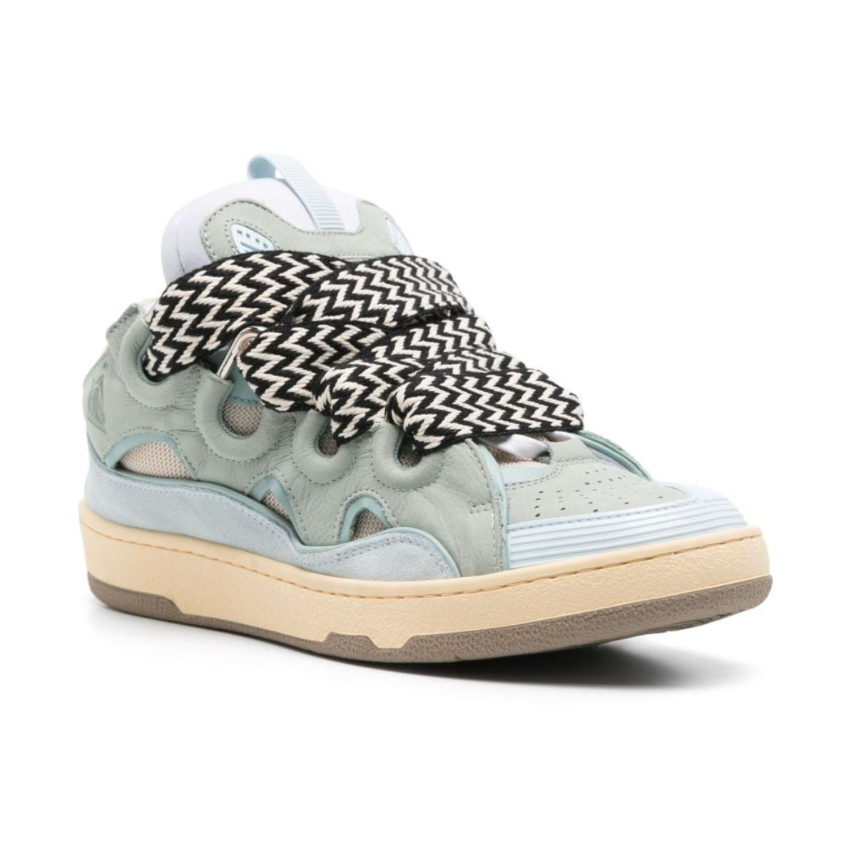 Lanvin Curb Light Blue And Green