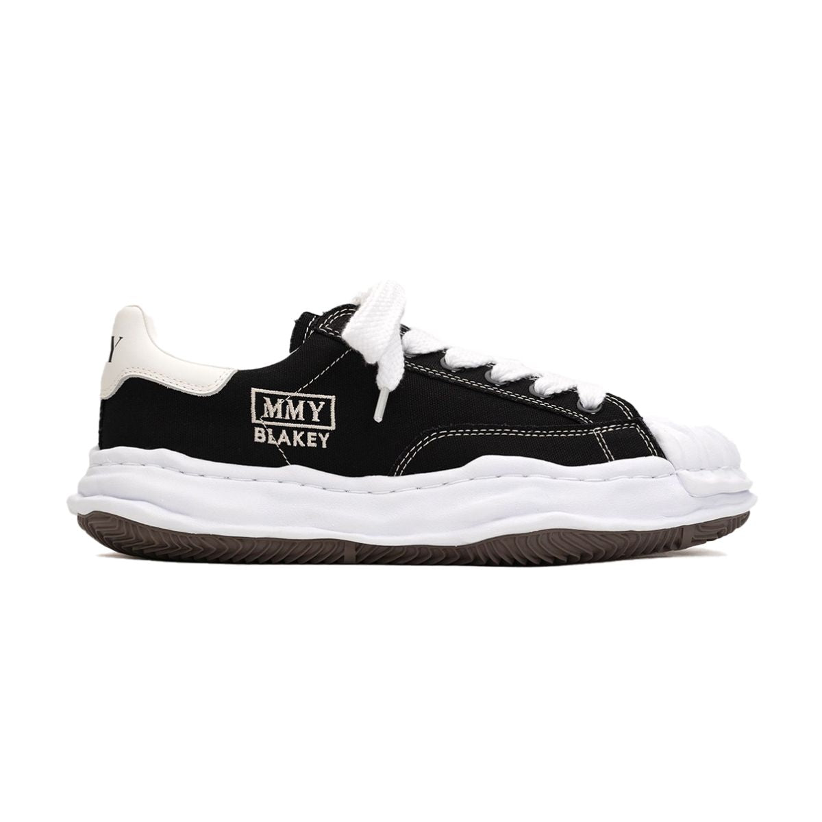 Maison Mihara Yasuhiro Black OG Sole Canvas Low