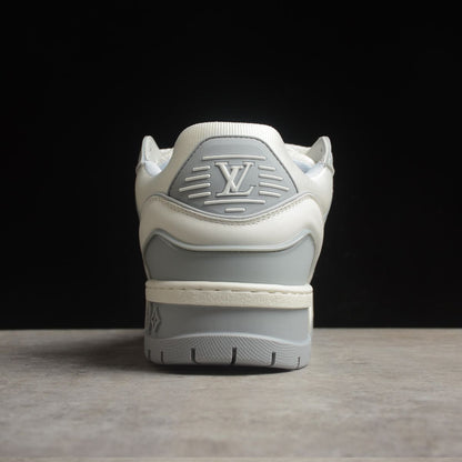 Louis Vuitton Trainer Monogram Grey White