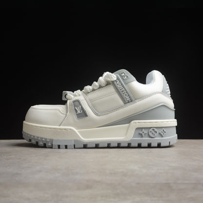 Louis Vuitton Trainer Monogram Grey White