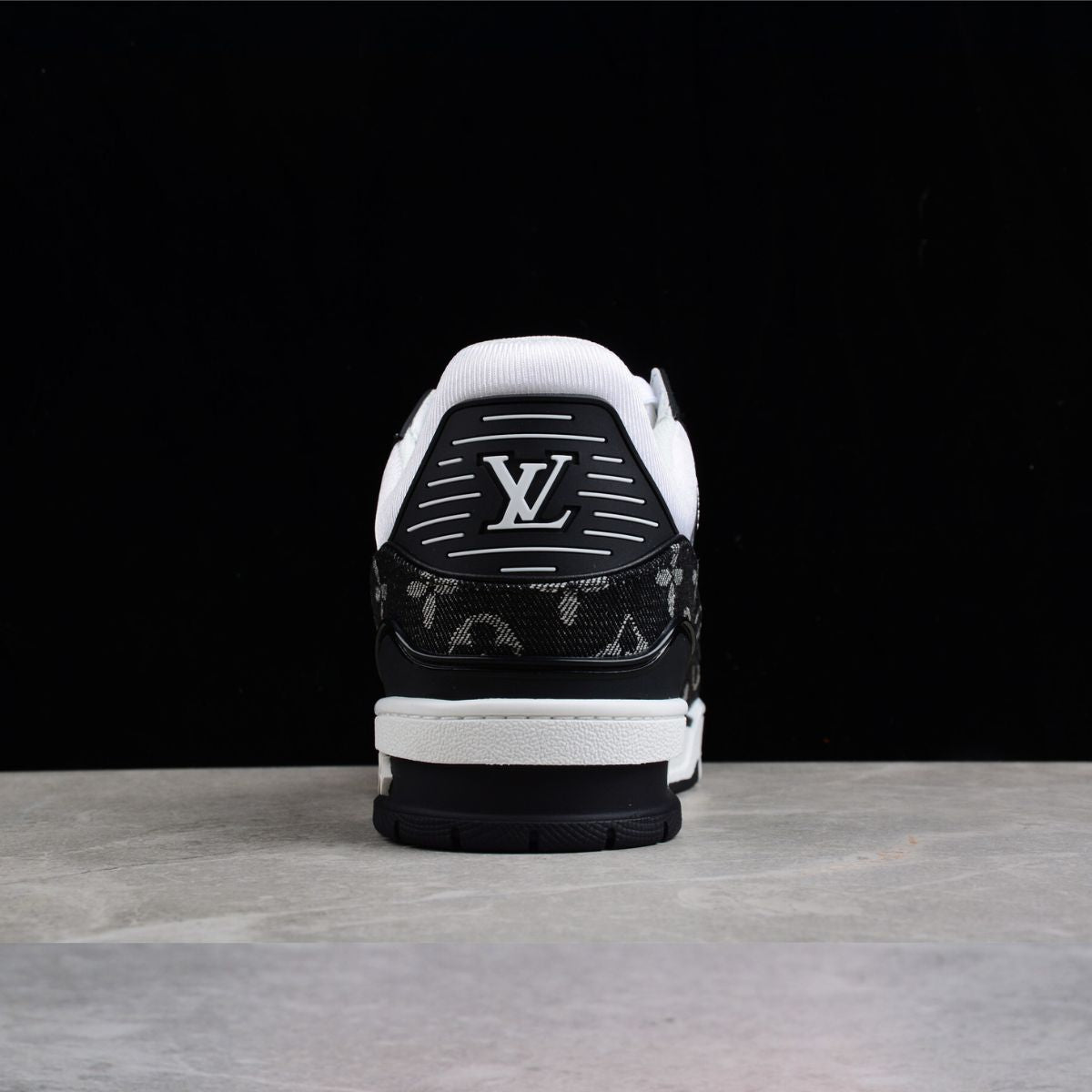 Louis Vuitton Trainer Monogram Denim Black