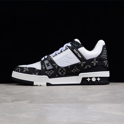 Louis Vuitton Trainer Monogram Denim Black