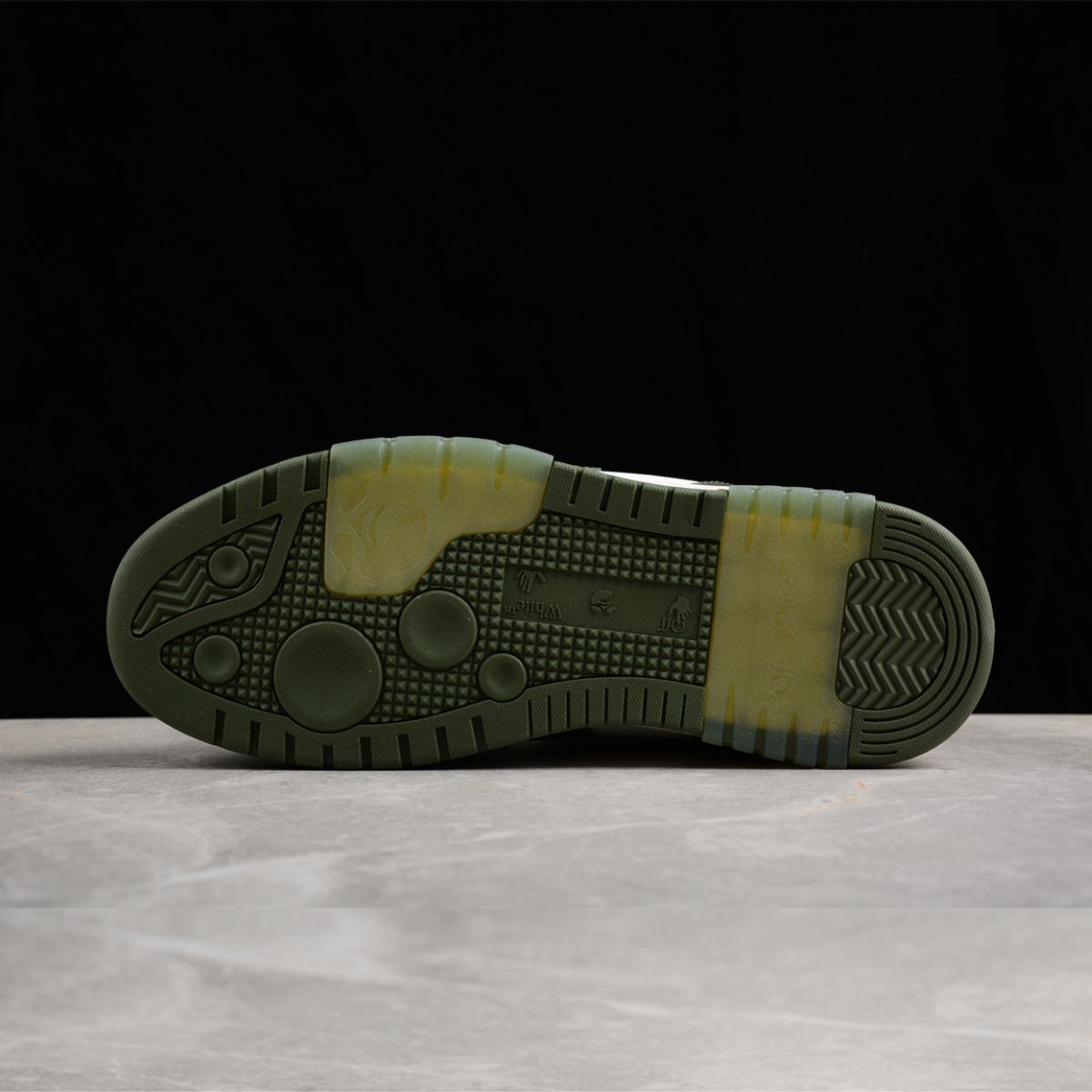 Off-White Out Office Light Green White