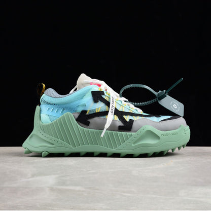 Off-White 1000 Odsy Leather Green