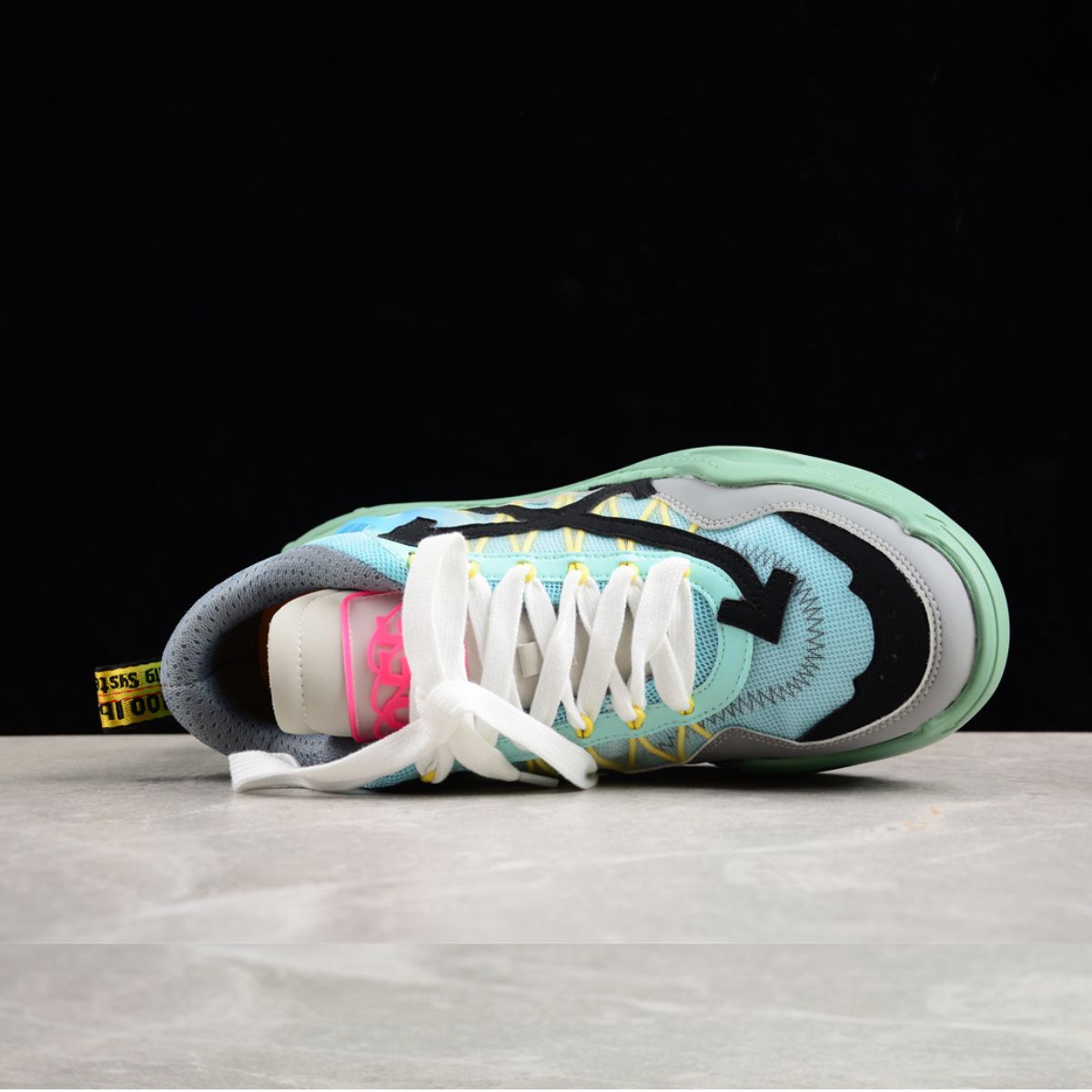 Off-White 1000 Odsy Leather Green