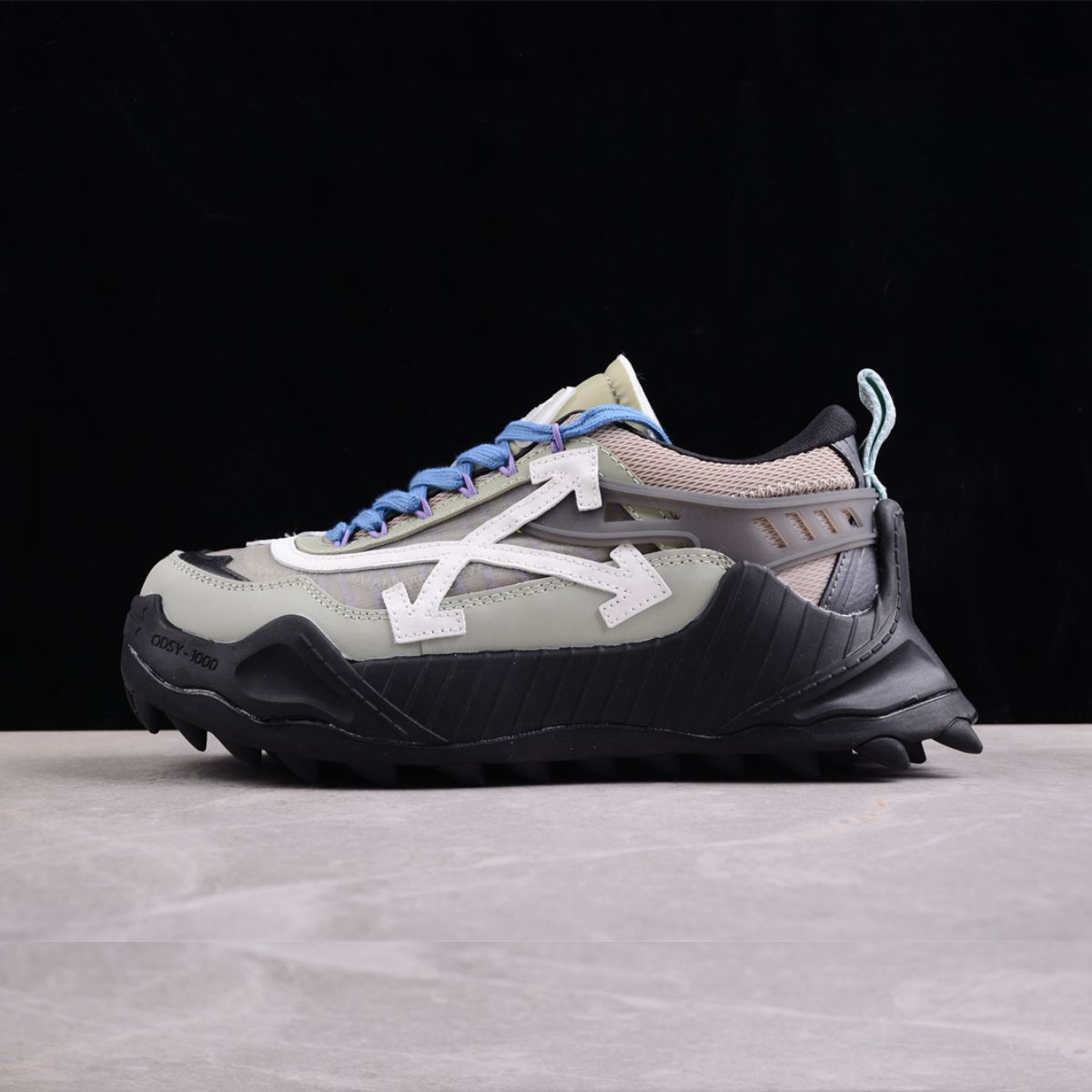 Off-White 1000 Odsy Leather Brown