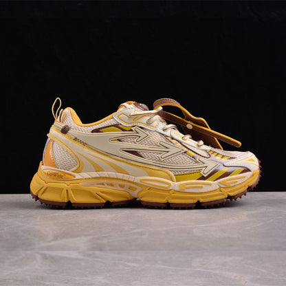 Off-White Be Right Back Yellow And Brown