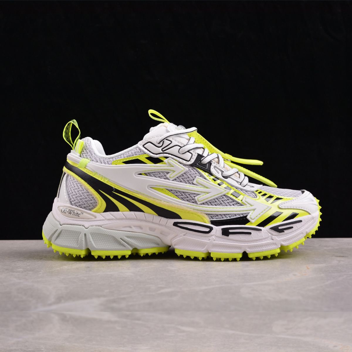 Off-White Be Right Back Lime Green