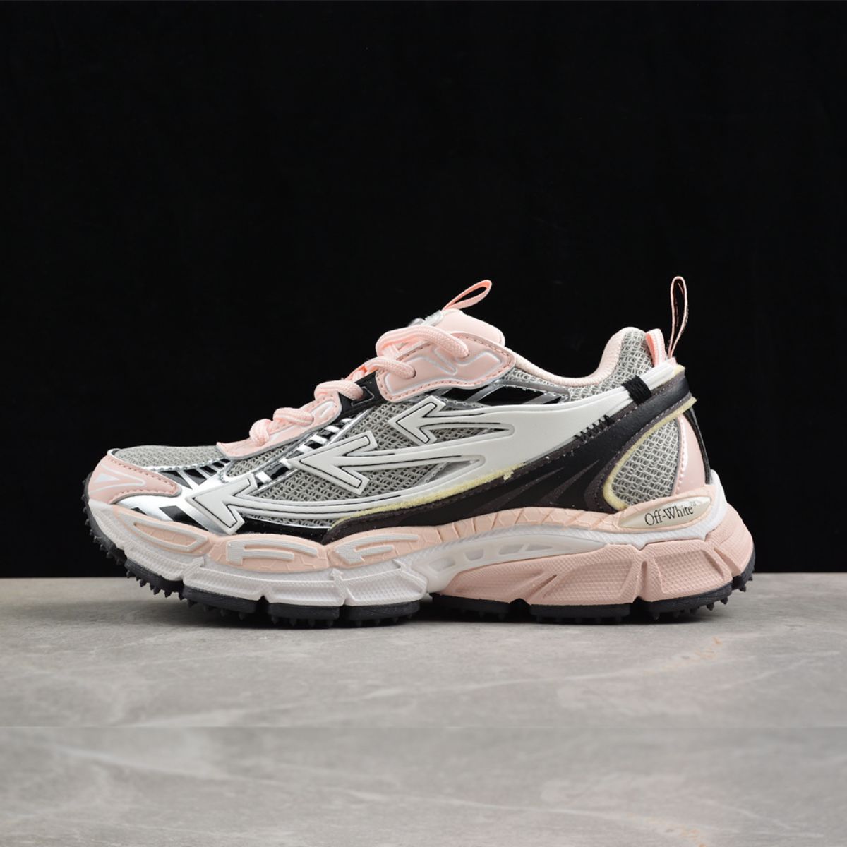 Off-White Be Right Back Pink And Grey