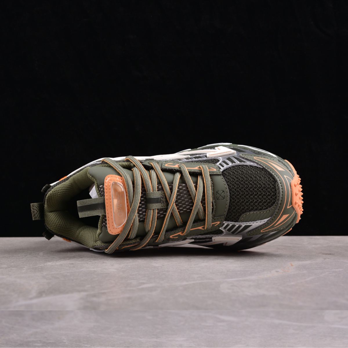 Off-White Be Right Back Green And Orange