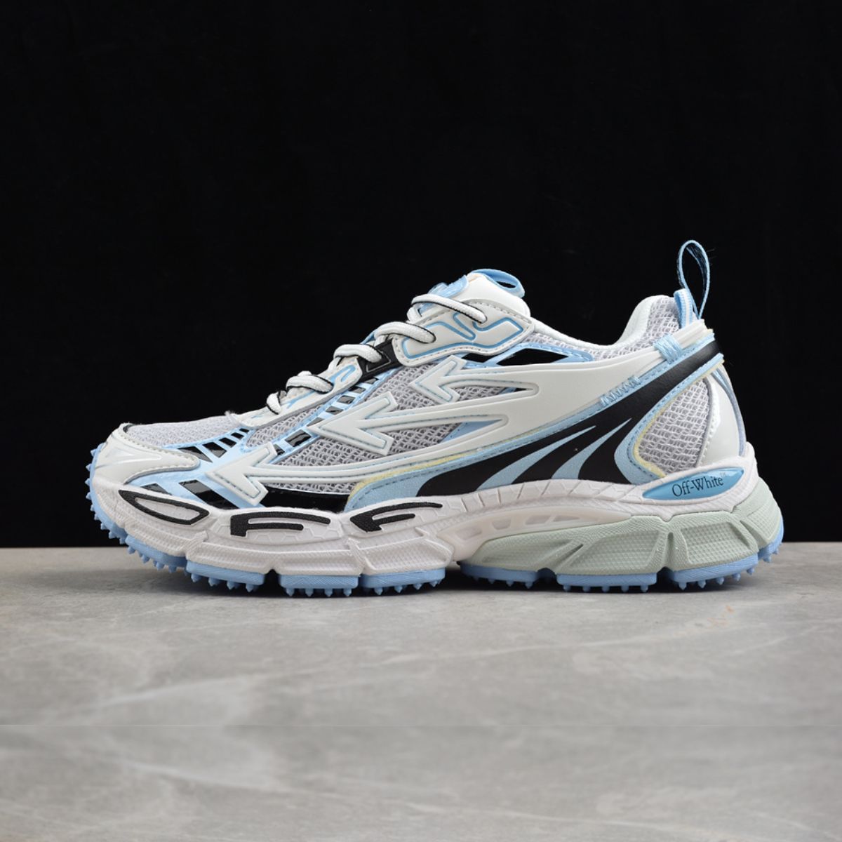 Off-White Be Right Back White And Blue Baby