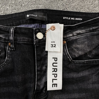Purple Brand Jeans Black With Paint Splatters