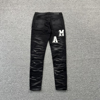 Amiri Jeans Jeans Destroyed Black