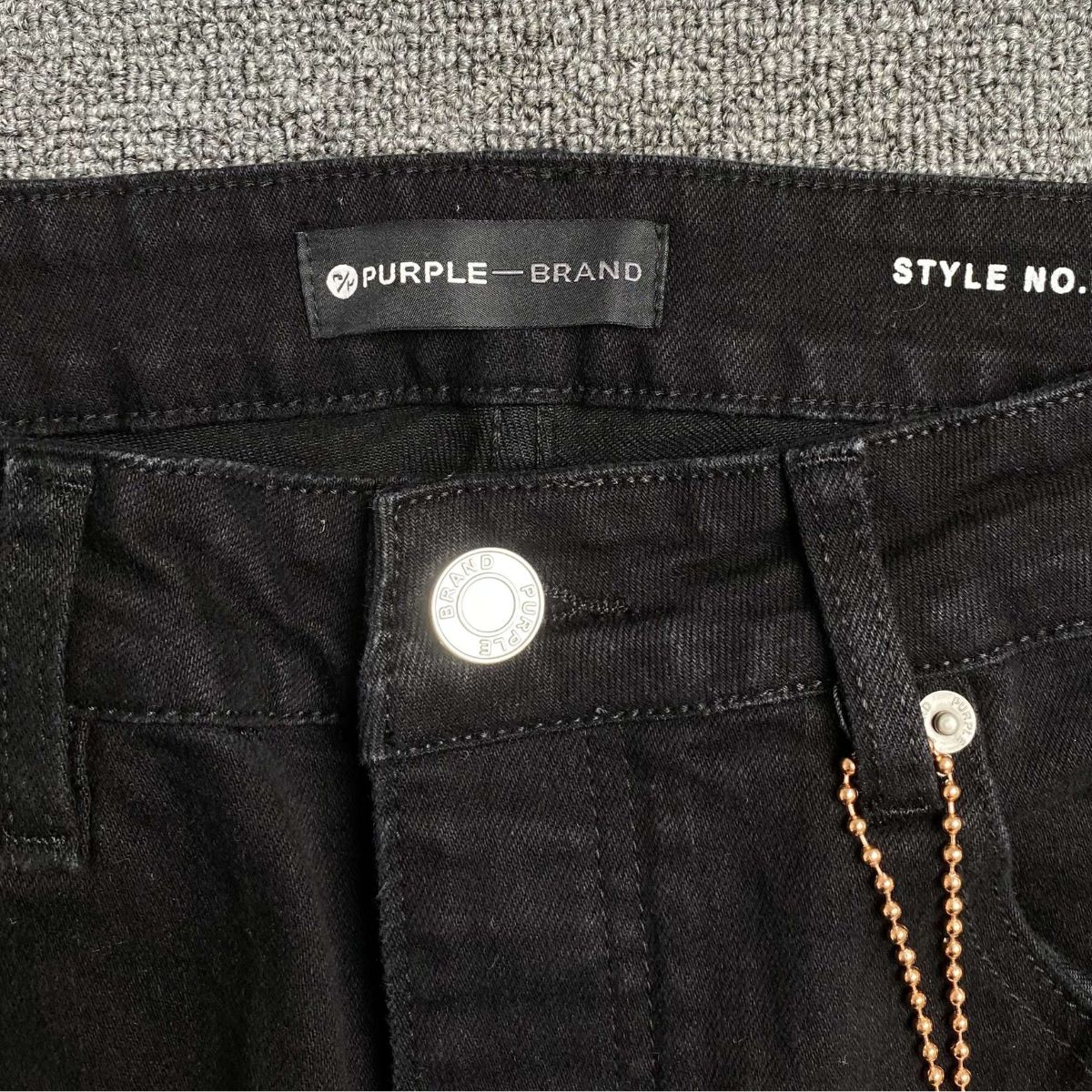 Purple Brand Jeans Flare Black