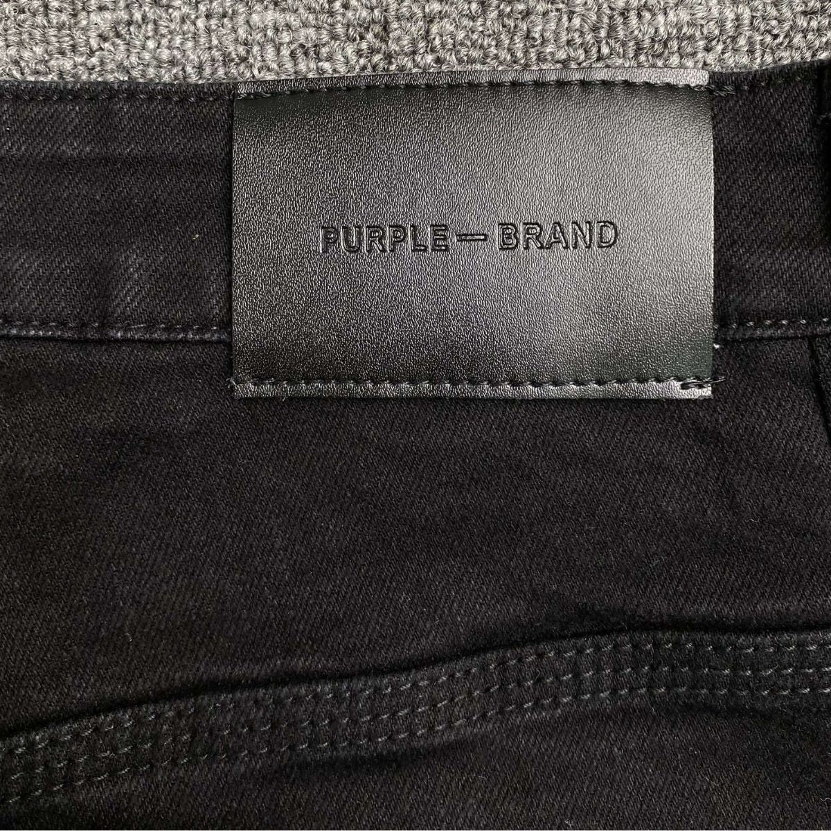 Purple Brand Jeans Flare Black