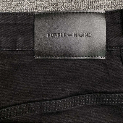Purple Brand Jeans Flare Black