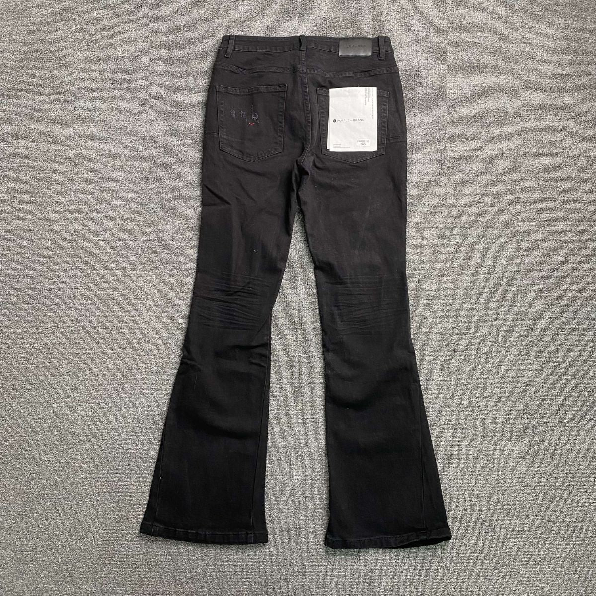 Purple Brand Jeans Flare Black