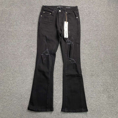 Purple Brand Jeans Flare Black