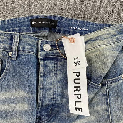 Purple Brand Jeans Flare Washed Blue