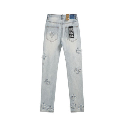 Ksubi Jeans Blue Cross