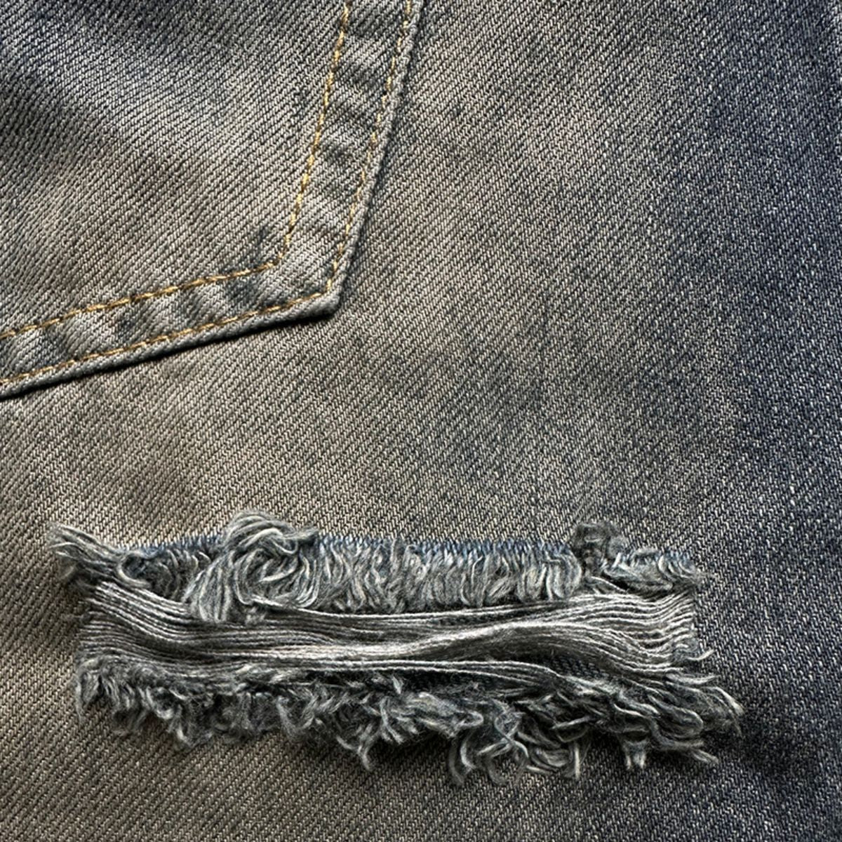 Balenciaga Destroyed Skater Jeans Wide Baggy