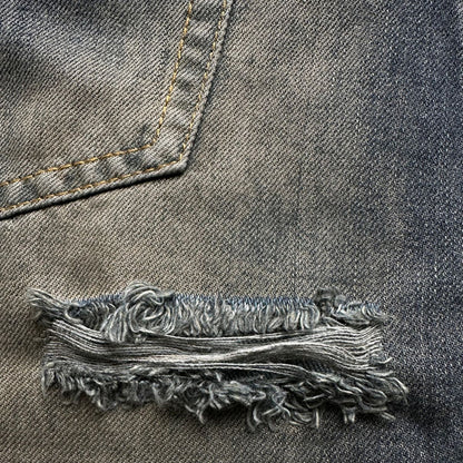 Balenciaga Destroyed Skater Jeans Wide Baggy