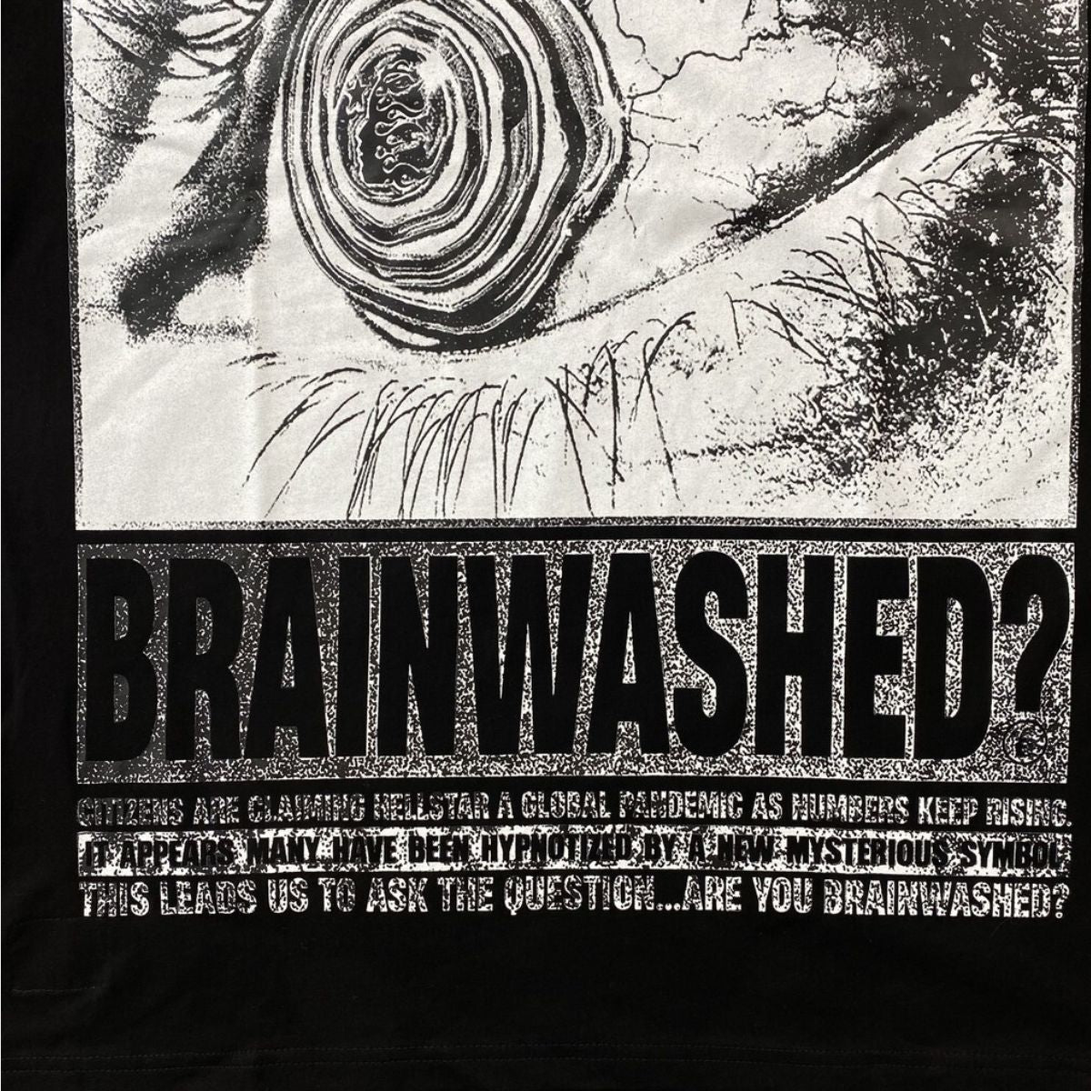 Camiseta Hellstar Brainwashed Black
