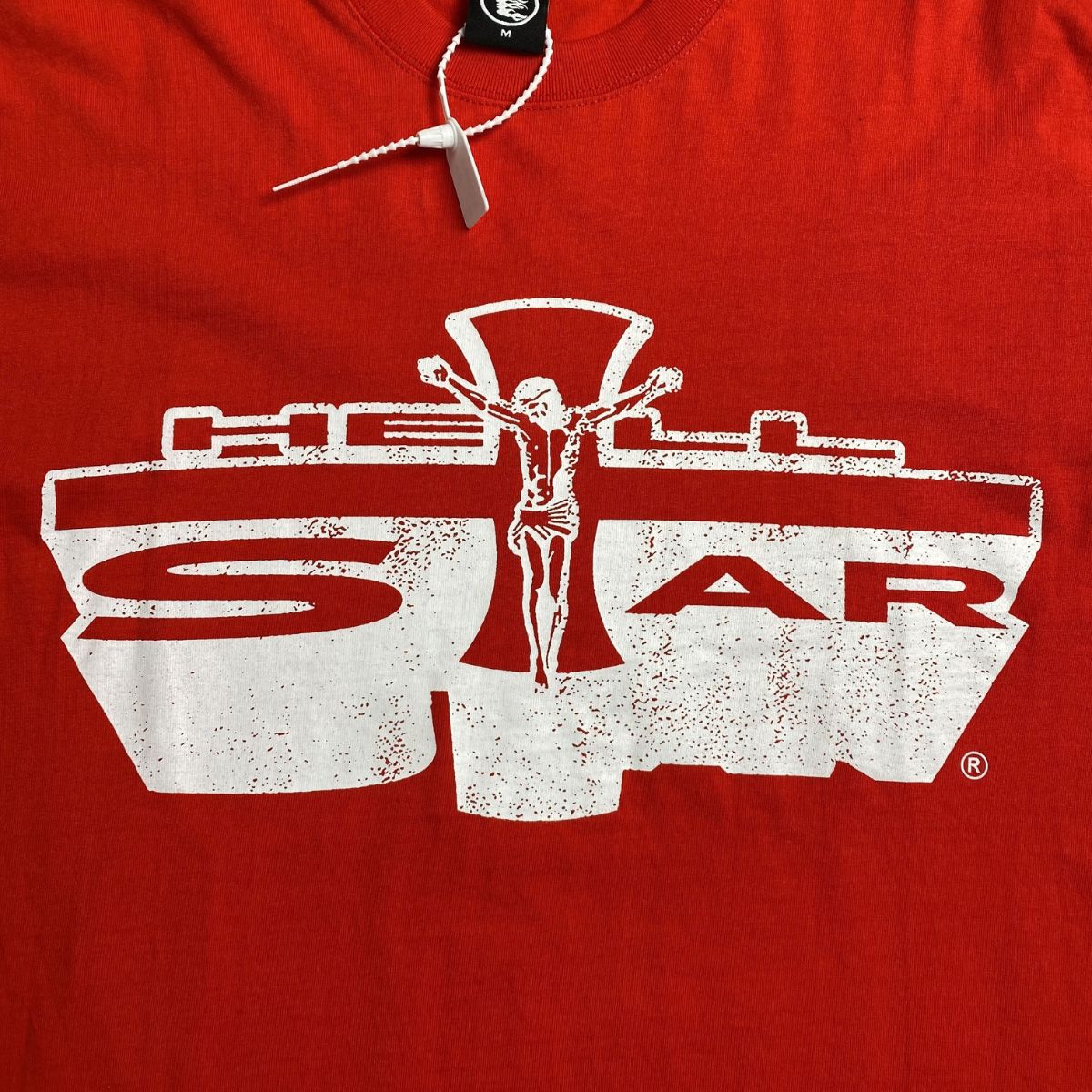 Camiseta Hellstar Jesus Emblem Red