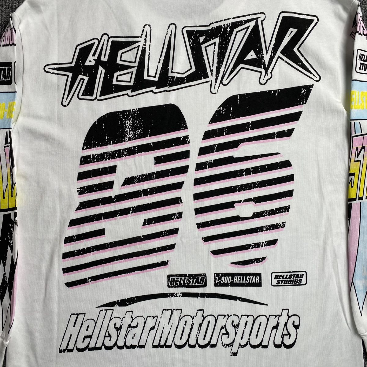 Camiseta Longsleeve Hellstar Brain Racer 86