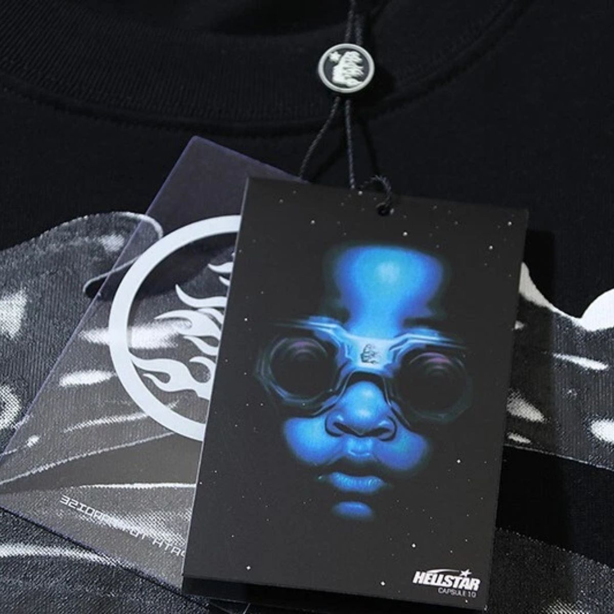 Camiseta Manga Longa Hellstar Mark Black