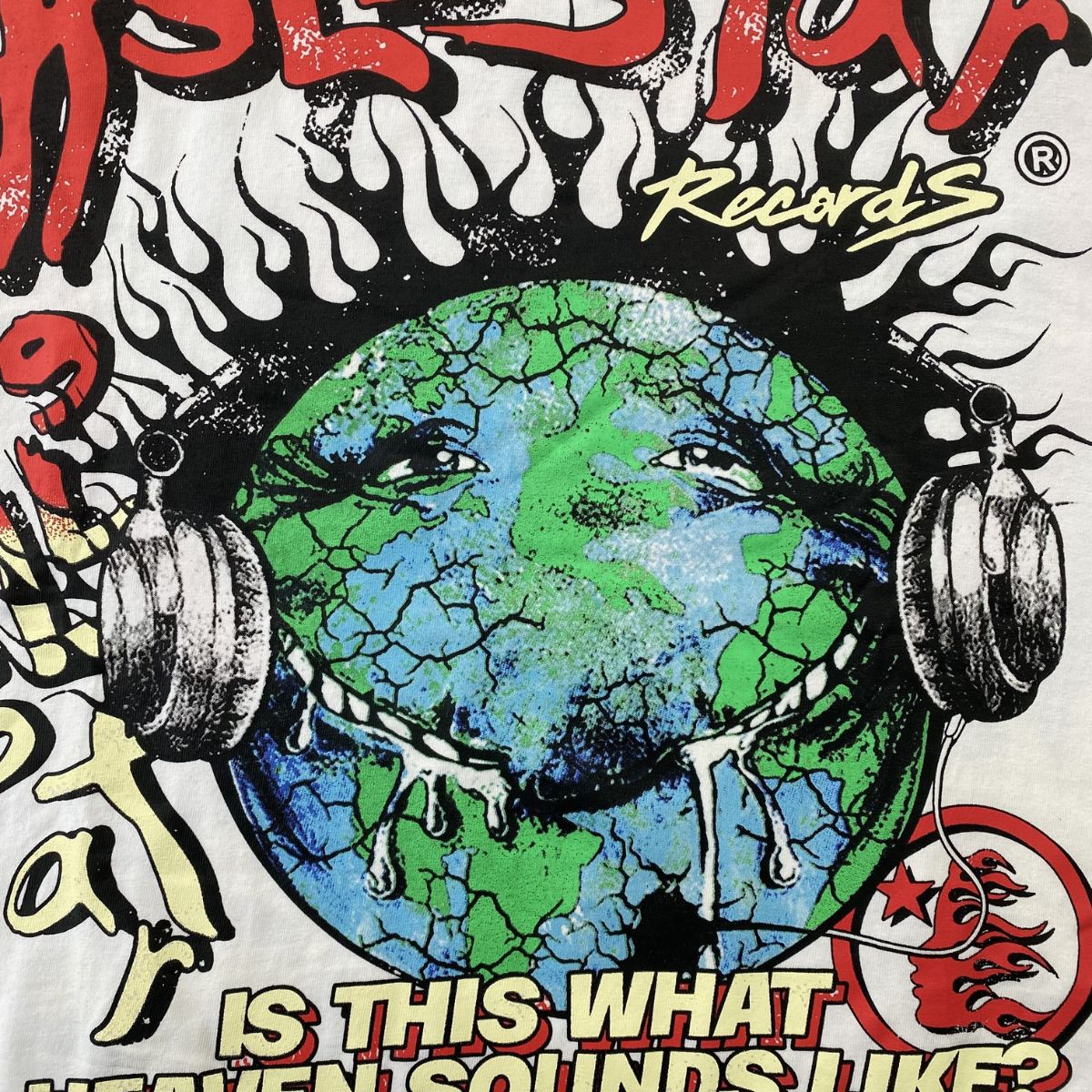 Camiseta Hellstar Heaven On Earth White