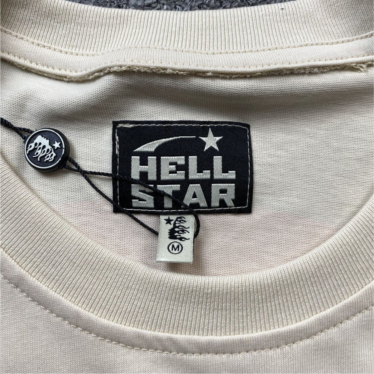 Camiseta Hellstar Heaven On Earth Cream