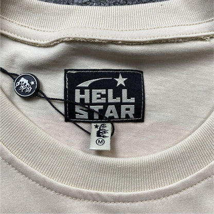 Camiseta Hellstar Heaven On Earth Cream