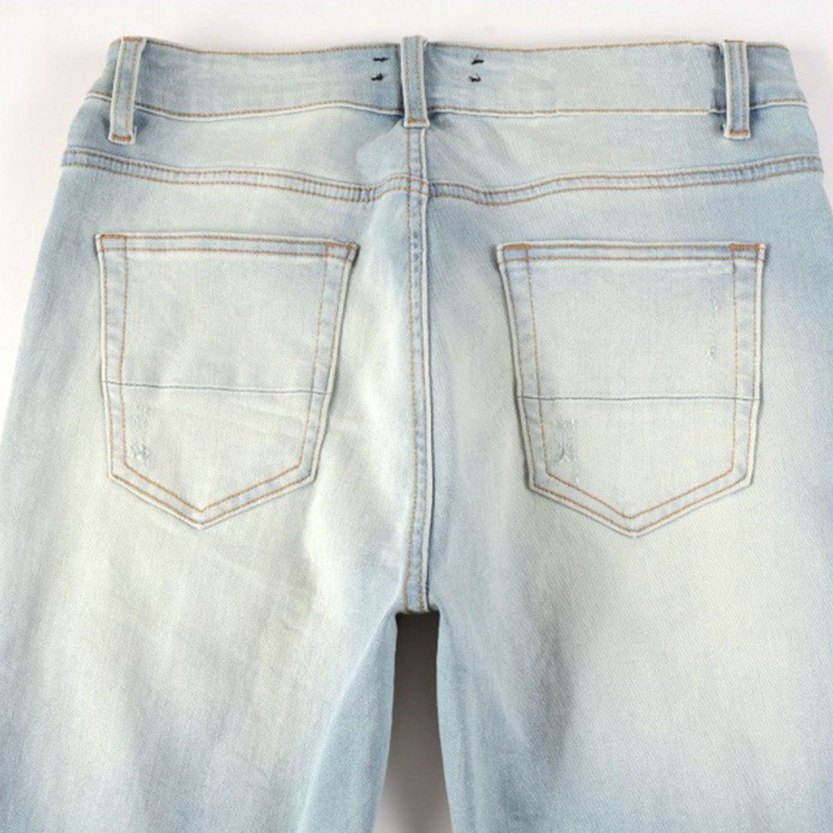 Slim Fit Jeans Blue Flag Pink