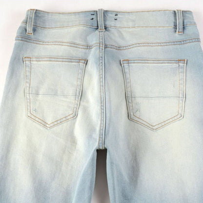 Slim Fit Jeans Blue Flag Pink