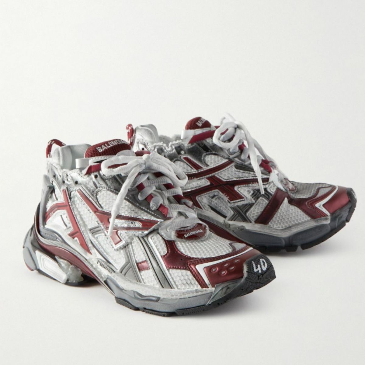 Balenciaga Runner Wine Red